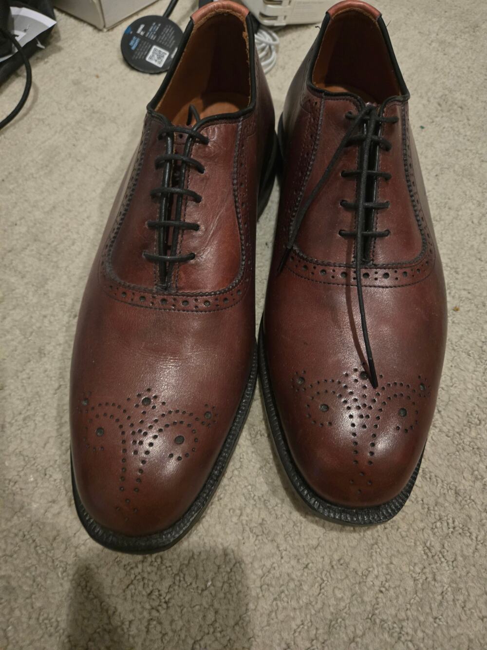 Allen Edmonds Oxblood Cornwallis - Size 8 3E EEE